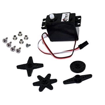 DS04-NFC 360 Steering Gear: 360-Degree Continuous Rotating DC Deceleration Motor