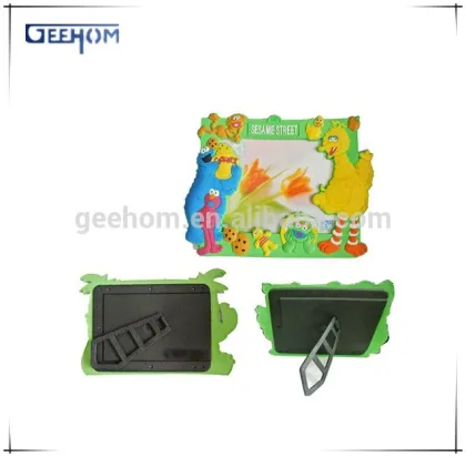 promotion 3d soft pvc sesame street photo frame