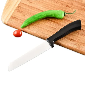 6 Inches White Ceramic Japanese Knife