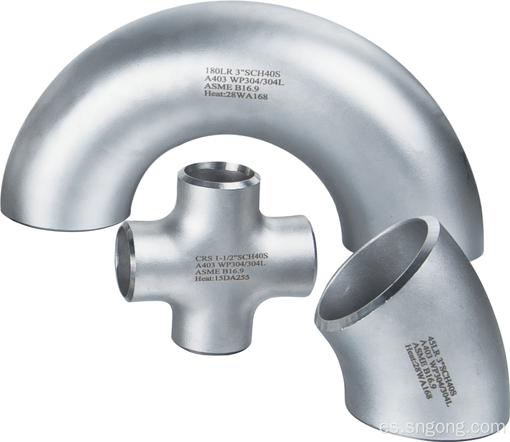 ASME B16.9 180 ° Codo