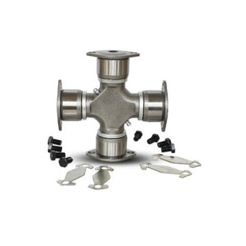 Cross U-Joint with 4 Welded Plate Type Round Bearings for American Heavy-duty Truck Transmissions
