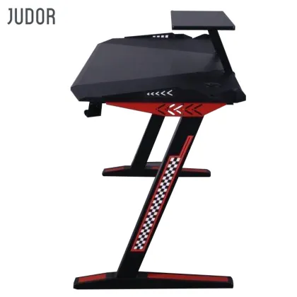 Judor Computer LED light Gaming Desk Computer Desk