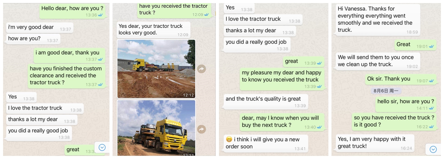 Clients Feedbacks of 48 Feet Flatbed Trailer