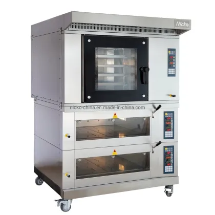 Professional Combination Bakery Equipment Commercial Convection Oven Electric Deck Oven