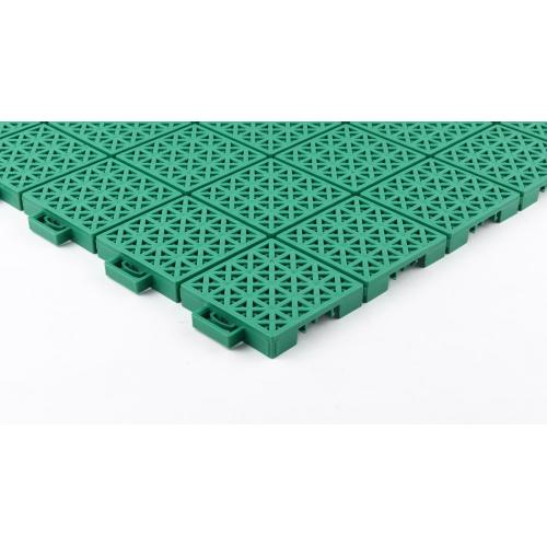 PP Outdoor Floor Ingestreepte tegels PP Sport Basketbal Tennis Court Tiles