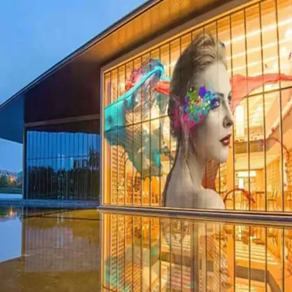 Indoor Ultra Thin Transparent LED Screen Display Glass P2 with SDK Video Wall by Unilumin