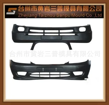 Automotive injection mold for precison bumper mold,five drops valve gate,customized