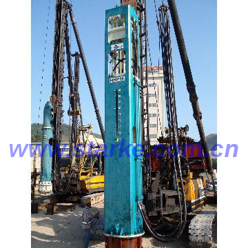 Hydraulic piling driver