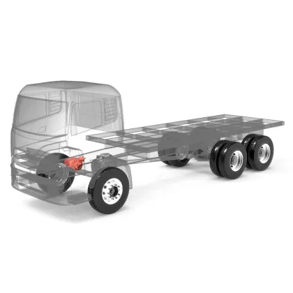 EPS System: 250kw 180kw Peak Power 1950Nm Electric Motor for Truck Power Steering