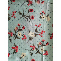 Dots Flower Rayon Challis 30S Light Printing Fabric