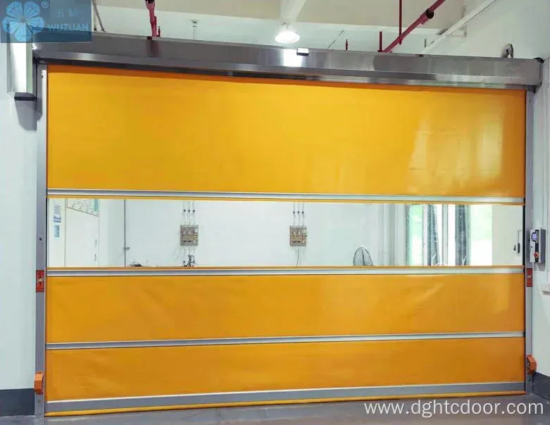 Industrial High Speed Roll Up PVC Door