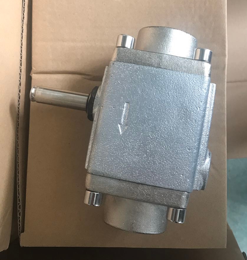 Physical map of 1'' inch cast iron body Ammonia EVRA 25 Refrigeration Solenoid Valve