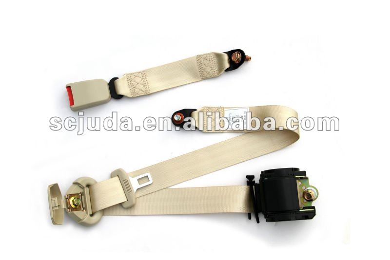 Universal 3 Point retractable seat belt and seat belt buckles - OEM  Seatbelts