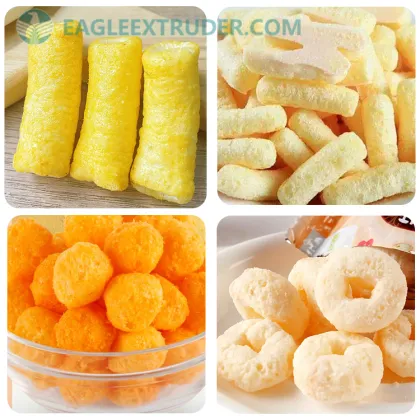 Jinan Corn Puff Rice Snacks Cheetos Making Machines