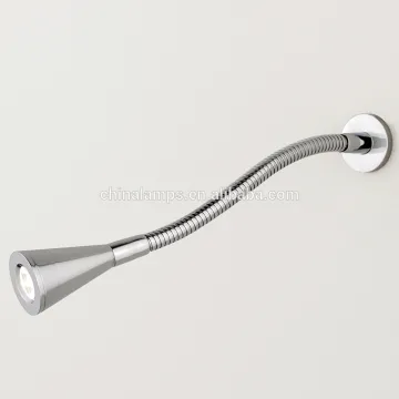 Hot selling in Middle East market gooseneck bedside led wall light wall mount led light for Thailand hotel equipment
