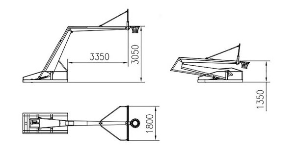 Portable FIBA Approved Basketball Stand by Hongkang
