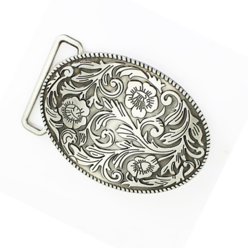 Upscale vintage metal belt buckle for men