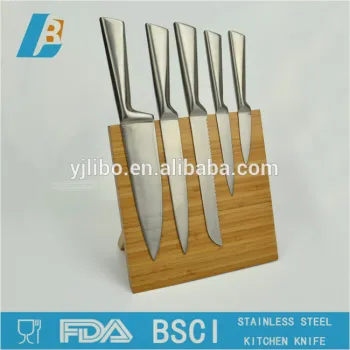 hot selling kitchen knife set with magnetic block