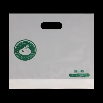 Customized Die Cut PE Handbag Wholesale