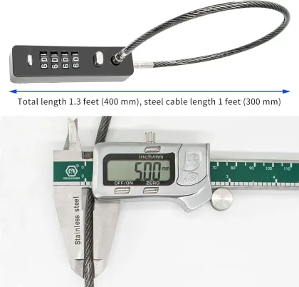 Anti-theft Helmet Code Password Combination Cable Code Lock