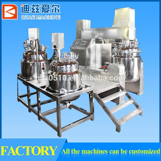 skin whitening cream mixer/vacuum emulsifying mixer