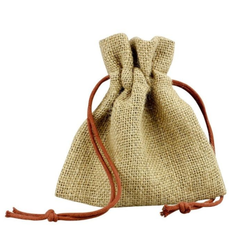 Factory supply linen bag drawstring from YJX