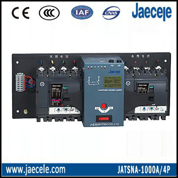 JATSNA-1000A/4p 3 phase automatic transfer switch