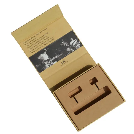 factory custom earphone box packaging