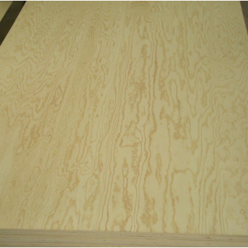 Radiata pine face veneer hardwood core commercial plywood