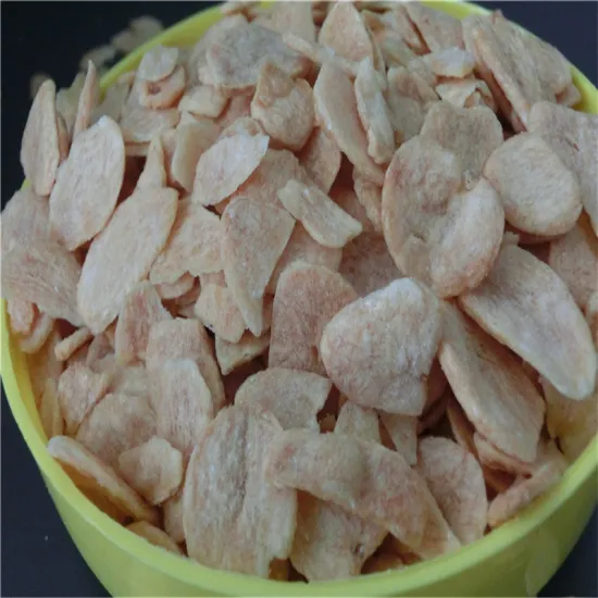 Hot selling crispy golden yellow Fried Garlic Flakes