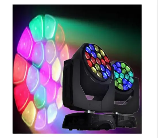 CE RoHS Moving Head 19*15W Wash LED