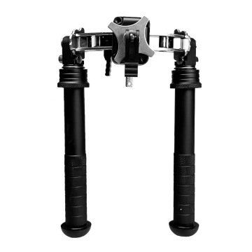 Nuevo Bipod táctico de luz telescópica estampada para la caza