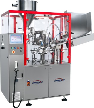ITF-Bfully automatic metal tube filling and folding machine
