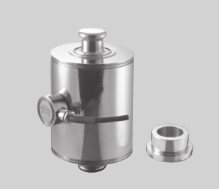 Hermetically sealed stainless steel column load cell 45t