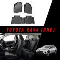 резиновые коврики на пол для Toyota Rav 4