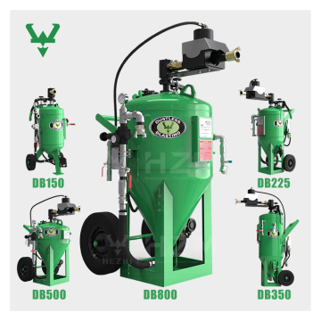 Eco-Friendly Mobile Trailer Sand Blaster Dustless Blast Machine DB500 DB-150 DB225 DB800