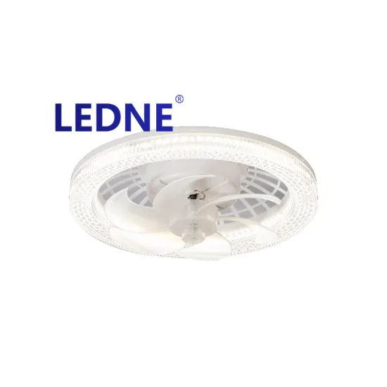 Smart Multi-Functional Fan Light for Bedroom, Dining Room, and Living Room - Modern Simple Design with Three-Color Dimming Capability