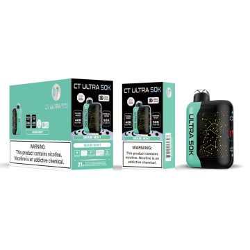 CT ULTRA 50K บุหรี่ไฟฟ้าแบบใช้แล้วทิ้ง BEST