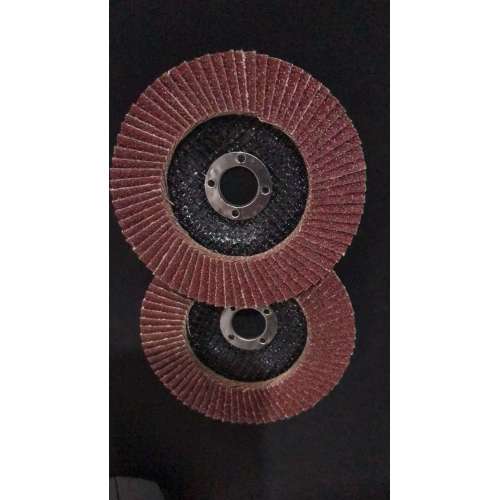 Red Aluminum Oxide abrasive flap disc