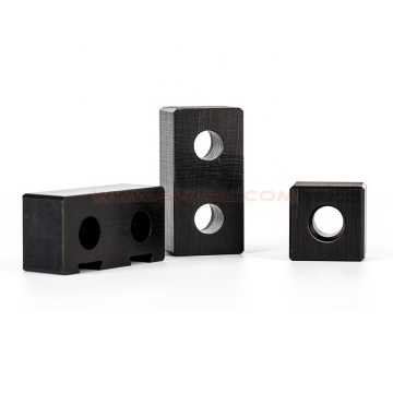 Wholesale Large Size Solid ABS Plastic Blocks with Drilling Hole