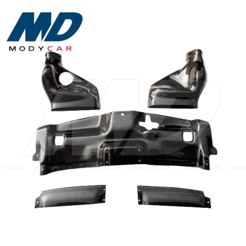 Carbon Fiber Engine Cover for 2008-2010 Mercedes-Benz C-Class W204 AMG C63
