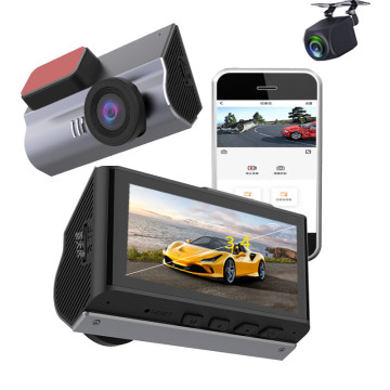 Night Vision G-Sensor 4K Dual Lens Dashboard Camera