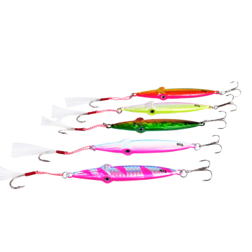 UCATCHOK Squid Bait Metal Jig Lures - 40g to 100g Artificial Hard Bait for Casting