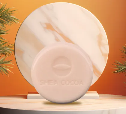 African shea fruit cleansing soap