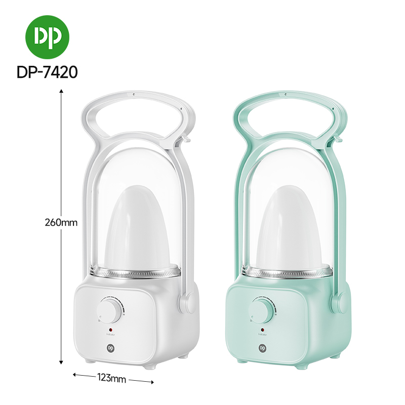 LED Rechargeable Camping Lantern Portable Hanging Stepless Adjustment