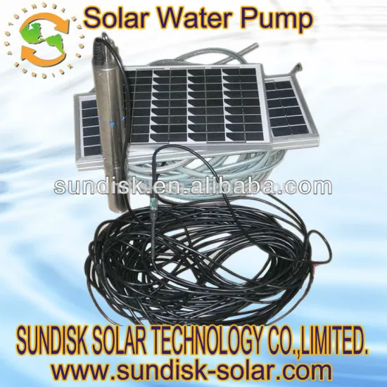 50M deep solar water pump for irrigation