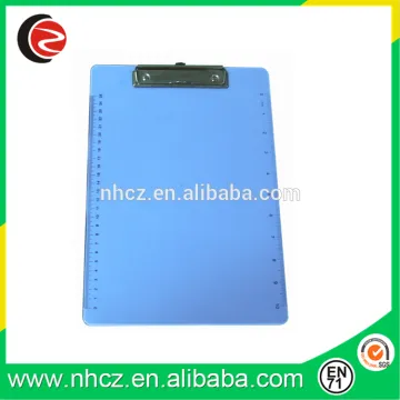Blue Clipboard with Sliding Ruler