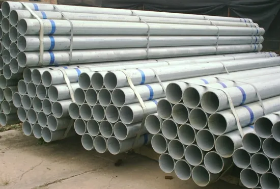 Round Steel Pipes/Steel pipe Can Be Extended