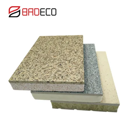 thermal insulation decorative integrated board exterior wall insulation panels