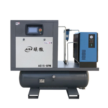 کمپرسور هوای اسکرو لیزری 15KW/0.8Mpa